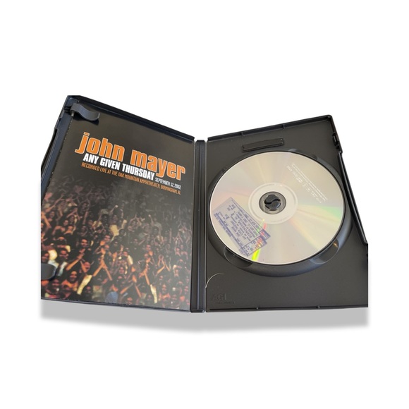 John Mayer: Any Given Thursday: Live Concert DVD: GUC - Picture 3 of 3
